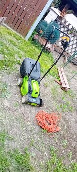 Elektrická sekačka Fieldmann + prodlužovací kabel - 5