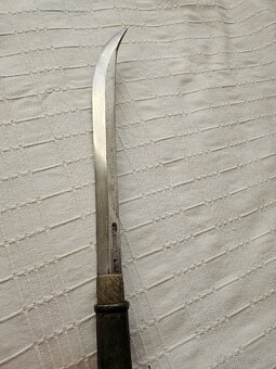 OBŘÍ NAGINATA SAMURAI JAPONSKY/ KATANA/ TSUBA - 5