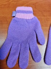 Dívčí čepice a rukavice Anna a Elsa - 5