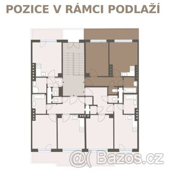 Prodej bytu 2+kk, pl. 44,8 m2, terasa, 4. NP, PRAHA Michle - 5