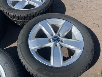 ALU sada VW Passat B8 215/55 R17 Nový stav - 5