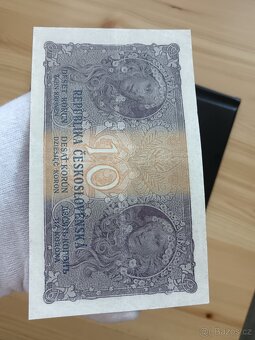 10kč 1919 nejvzácnější série - O - 5