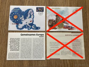 Numismatické mincovní dopisy Československo Slovensko mince - 5