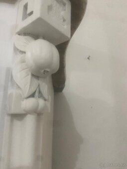 Historická repasovaná komoda s nádstavcem - 5