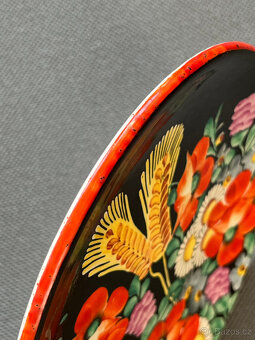 Kameninový závěsný talíř 19 cm, K. Kuneš Klenčí - 5