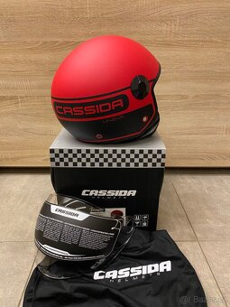 Helma na motorku Cassida Handy Plus Linear, vel. M - 5