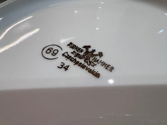 Starožitný porcelánový servis Pirken Hammer - 54 ks - 5