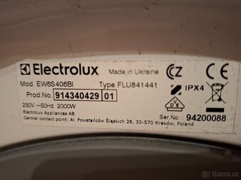Úzká pračka Electrolux - 5
