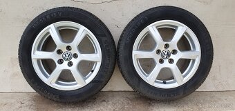 Originální Alu kola VW Polo 15" 5x100 (Škoda,Seat,Audi) - 5