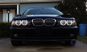 BMW Angel eyes bílé LED markery 10W Canbus - 5
