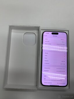iPhone 15 Pro Max 256 Bílý - 5