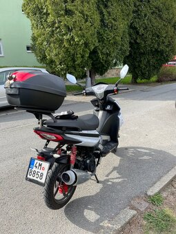 Skutr Maxon Ardour 125 + helma + plachta + řetěz - 5