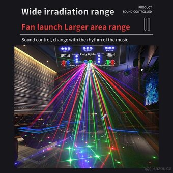 21 Eyes DMX Disco Party Light LED DJ stroboskop s d.o - 5
