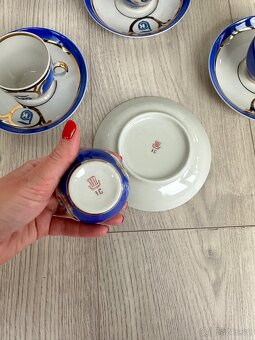 Kávová porcelánová sada - 5