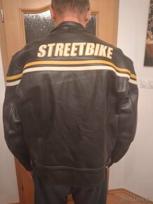 krásná kožená bunda,motobunda - 5