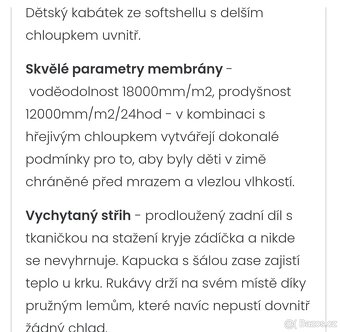 Softshellový kabátek little things - 5