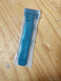 Černý SEIKO gumový řemínek 22mm - 5