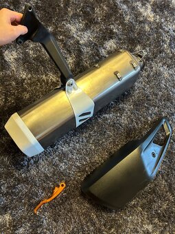 Ktm 1X90 ADV výfuk, držiak oem - 5