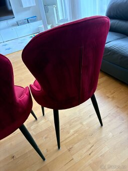 Židle sametové - 5