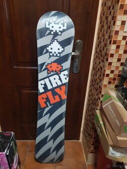 Prodám pěkný snovboard FIREFLY 135cm dlouhý. - 5