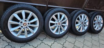Originál alu Škoda 3 Minoris 5x112 205/55 R16 letní 6mm - 5