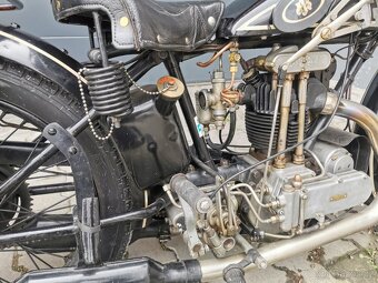 Ajs 350 1929 s dokladmi - 5
