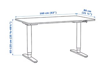 Polohovací stůl Ikea - 5