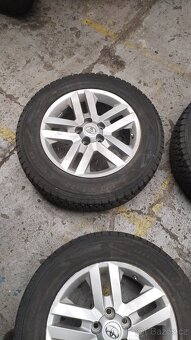 Alu kola Toyota 7x17 zimní pneu 225/55R17 - 5
