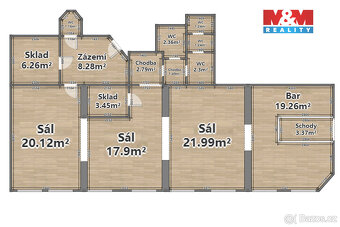 Pronájem, bar, 111 m² Plzeň, Klatovská třída - 5