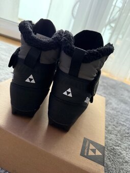 Boty na běžky FISCHER snowstar JR black eu33 - 5
