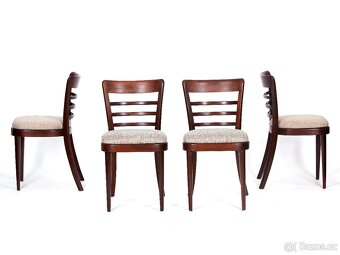 Vyhledávané bukové jídelní židle TON, 4 ks - 5