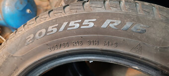 Zimní sada pneumatik Pirelli 205/55R16 91H 6,00mm - 5