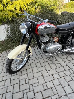 Prodám raritní Jawa 350 Californian 1,Originál moto,Doklady - 5