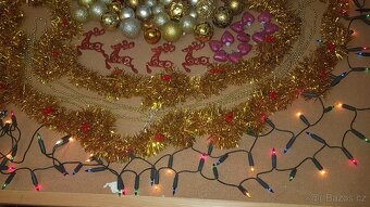 Vánoční ozdoby se svítící vločkou osvětlení nebo osvětlení+2 - 5