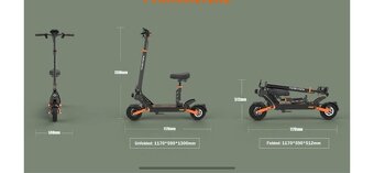 KuKirin G2 Pro – nová, zabalená elektrická koloběžk - 5