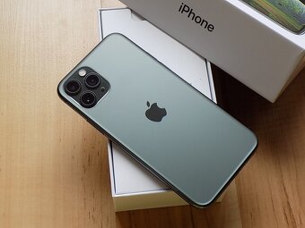 APPLE iPhone 11 Pro 64GB Midnight Green - ZÁRUKA - TOP STAV - 5