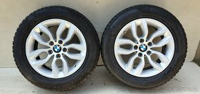 Alu kola BMW X3 F25 17" 5x120,zimní Pirelli 225/60 - 5