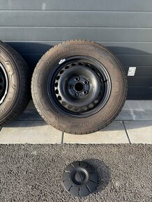 VW Transporter T6 sada plechových disků s pneu - 5