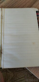 Retro sešit, záznamník, abecední notes, zápisník - 5
