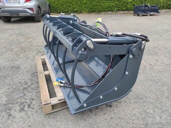Krokodýl - lopata s přidržovačem, model S, šíře 180cm, euro - 5