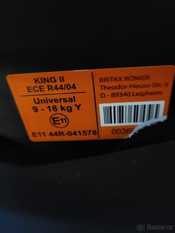 Autosedačka Britax Römer LS - 5