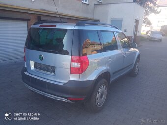 YETI 1,2TSI 77KW TEMPOMAT PDC VÝHŘEV KLIMA - 5