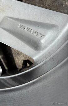 Originální Alu kola Seat Leon, Škoda Octavia 225/40/18 letní - 5