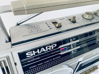 Radiomagnetofon Sharp GF 4343, rozhodně k 1984 - 5
