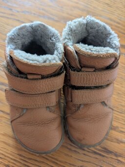 FRODDO 23 Dětské zimní zateplené ovčí barefoot boty - 5