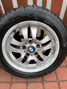 Alu kola 5x120 r16 zánovní pneu - 5