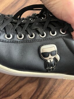 Černé tenisky Karl Lagerfeld, velikost 39 - 5