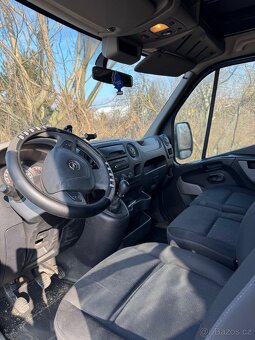Opel Movano 2.3 CDTI plachtová dodávka 10 EUR palet - 5