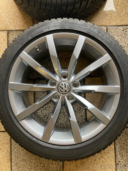 Alu disky 5x112 R18 Monterey VW Passat originál - 5