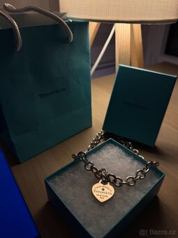 Heart Tag Necklace Tiffany & Co. – stříbro 925, diamant - 5